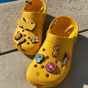 Crocs x Justin bieber/drew house clogs